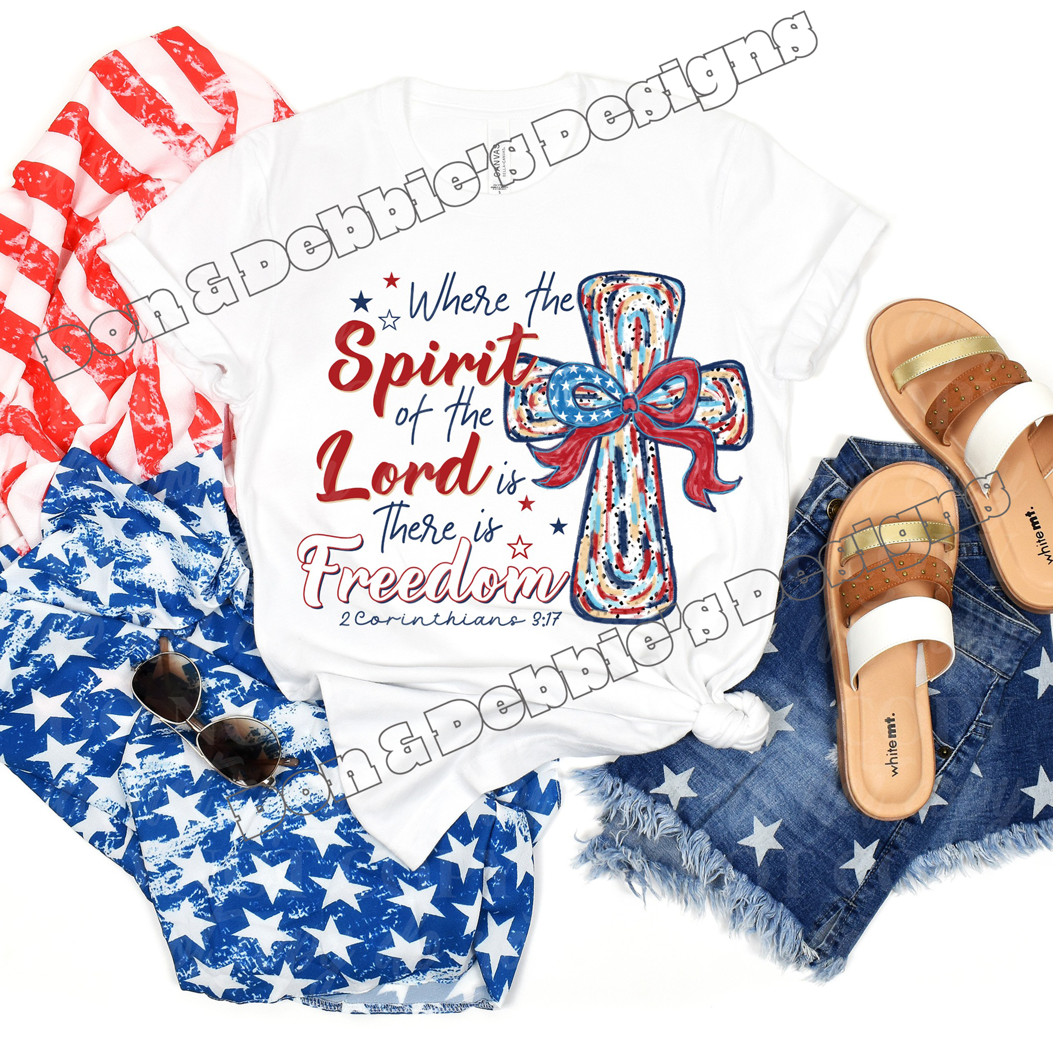 ✝️ Spirit of the Lord = Freedom T-Shirt