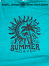 🌴☀️ Summer Days Tee – Unisex Gildan in Antique Jade Dome (L) 🌊🌞