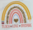🌈 Teach Love Inspire Rainbow DTF Teacher T-Shirt ✏️
