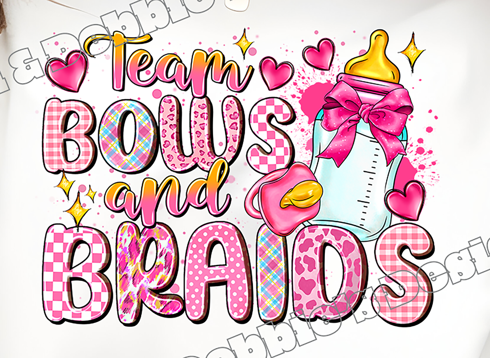 🎀 Team Bows and Braids T-Shirt 💕