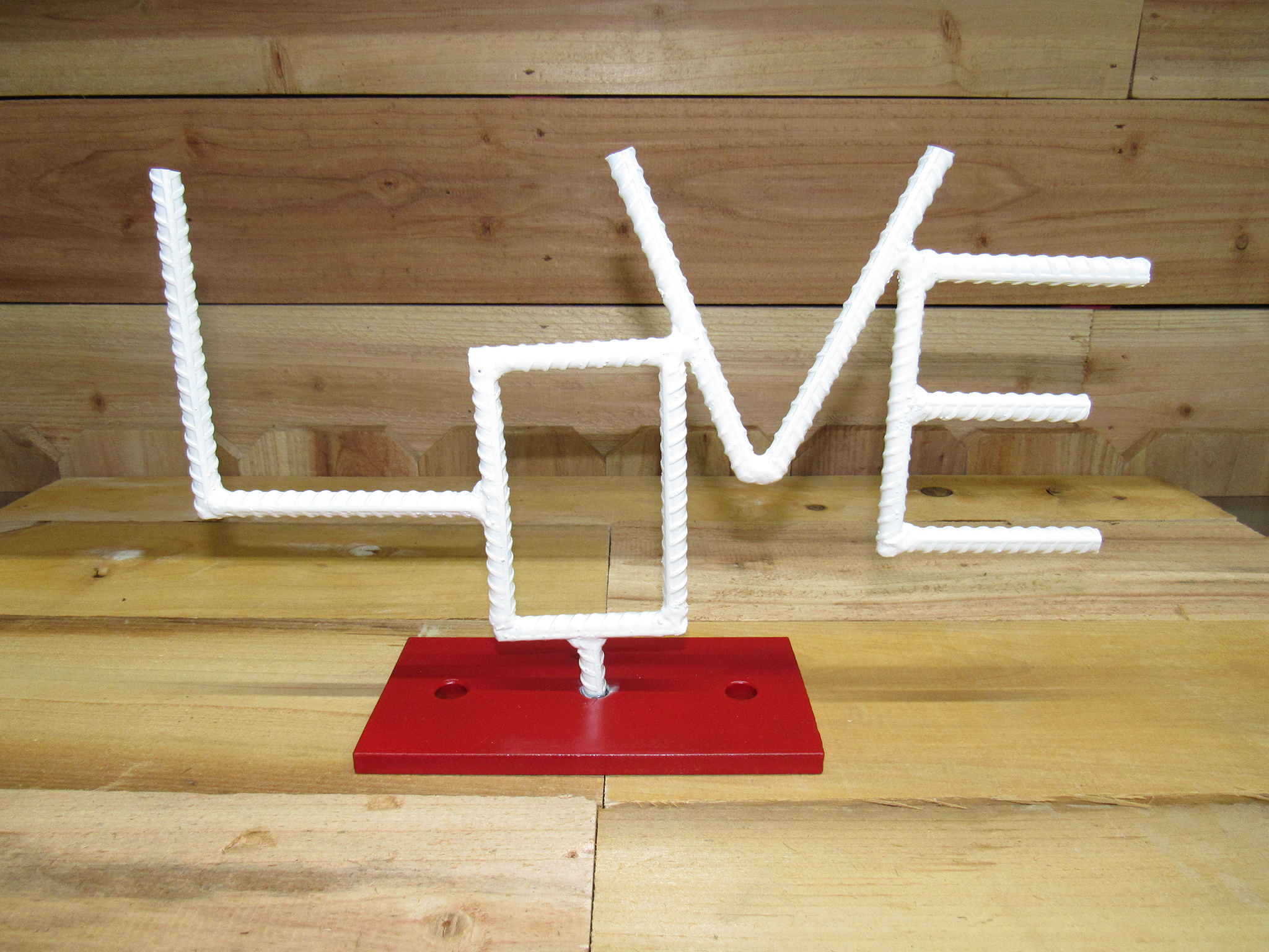 ❤️ Built on LOVE – Handmade Tool Art 🛠️