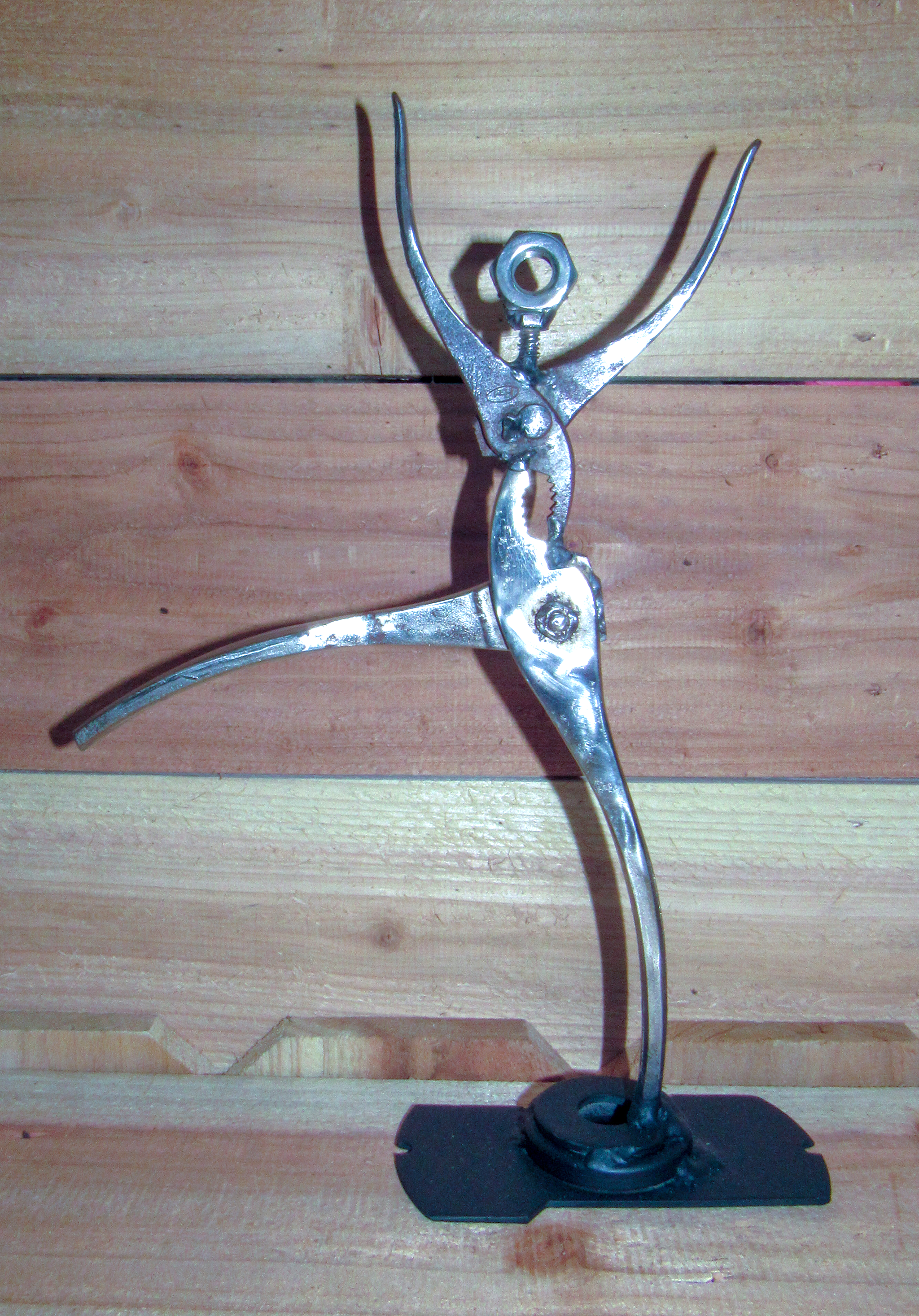 🔧 "Rustic Ballerina" – Tool Art Sculpture 🩰
