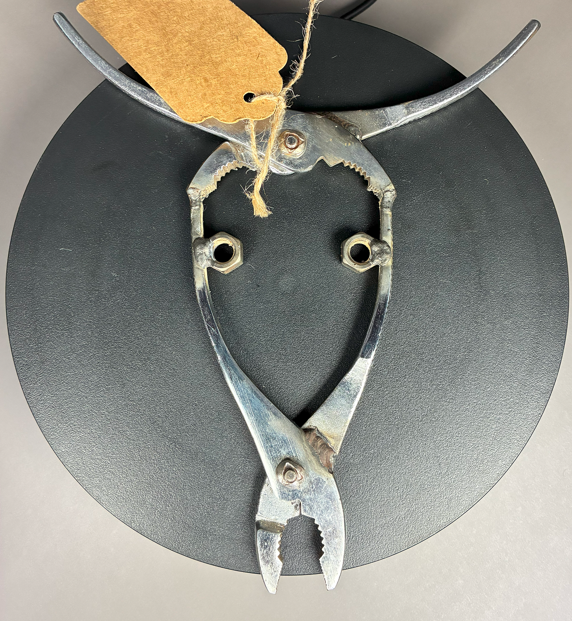 🐂 Steel Longhorn – Industrial Tool Art Sculpture 🛠