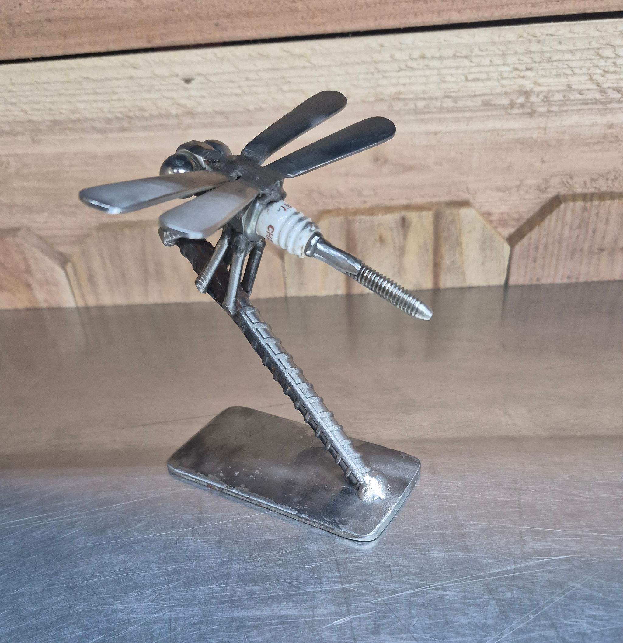 🪰 Iron Wings Dragonfly Tool Art 🔧✨