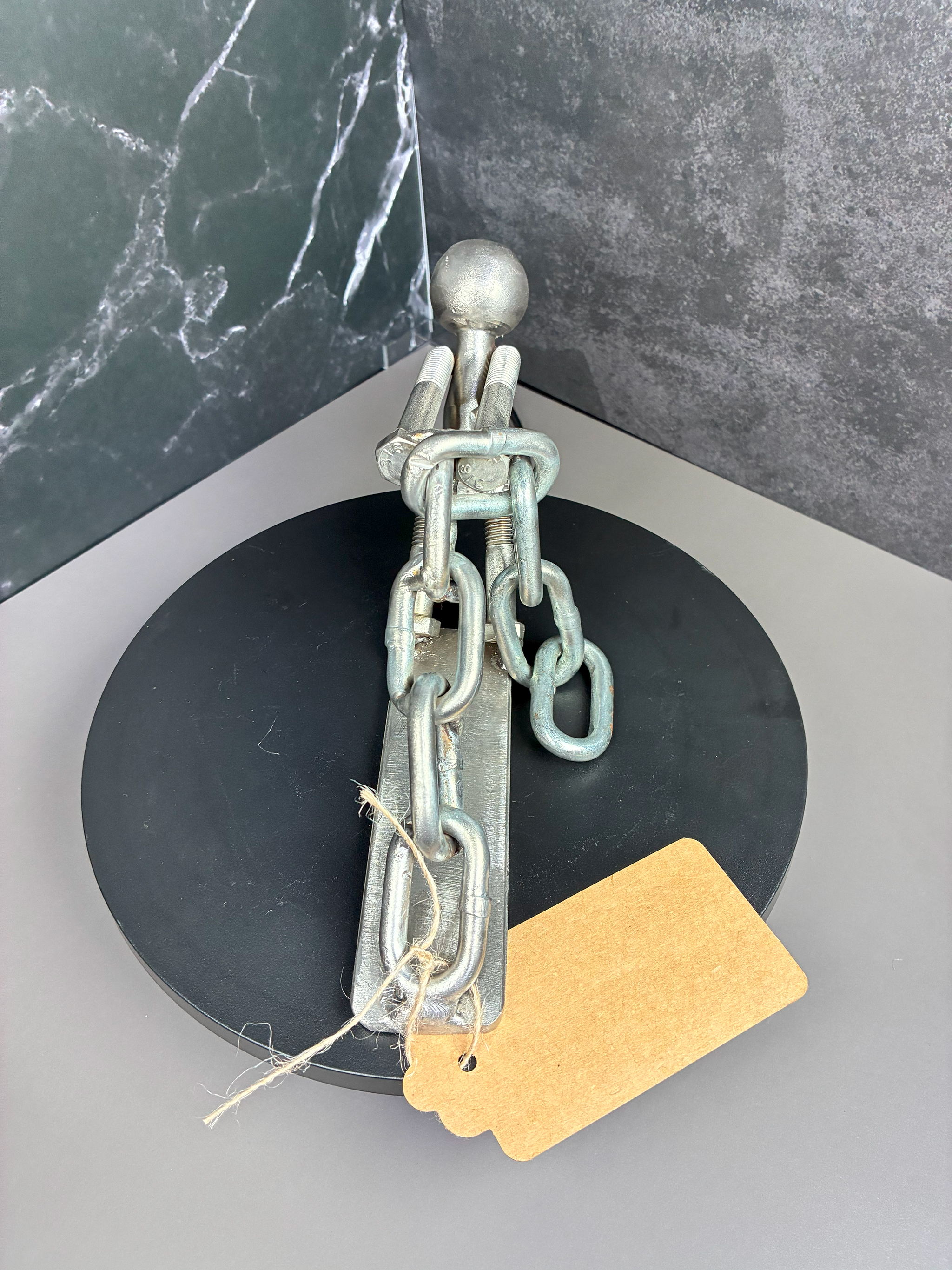 ⛓️ “Me Against the World” Handmade Welded Tool Art 💪