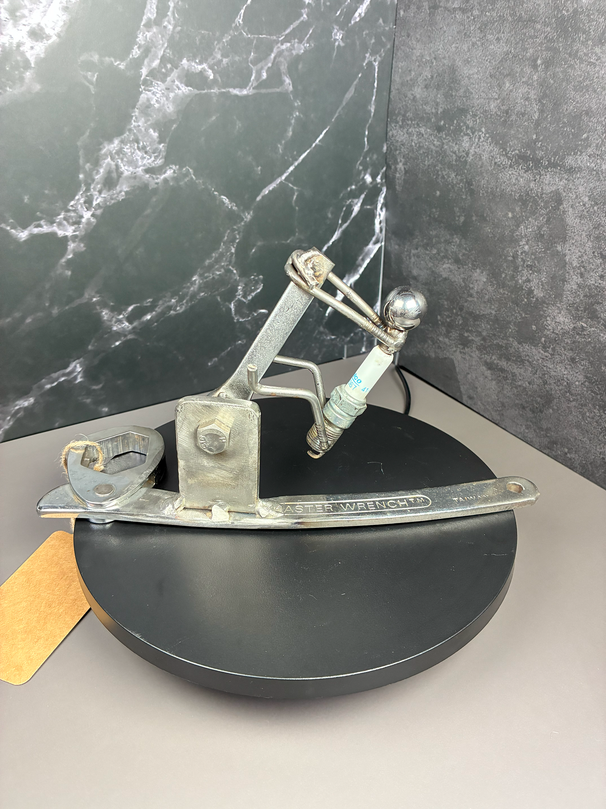 🔩 The Strainer – Handmade Tool Art 🛠️
