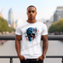 💀 American Skull Flag T-Shirt – DTF Design 🇺🇸