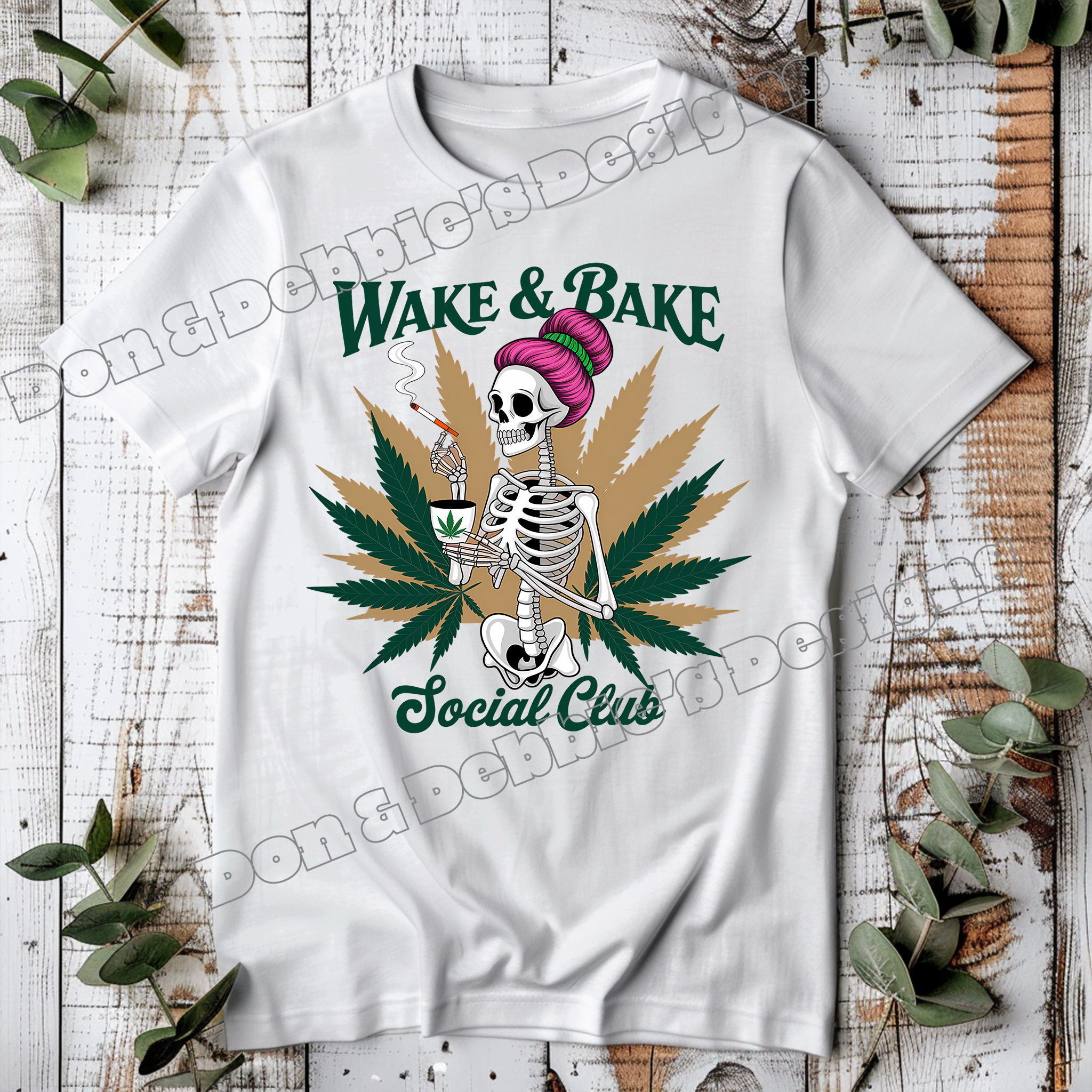 Wake & Bake Social Club Tee 💨