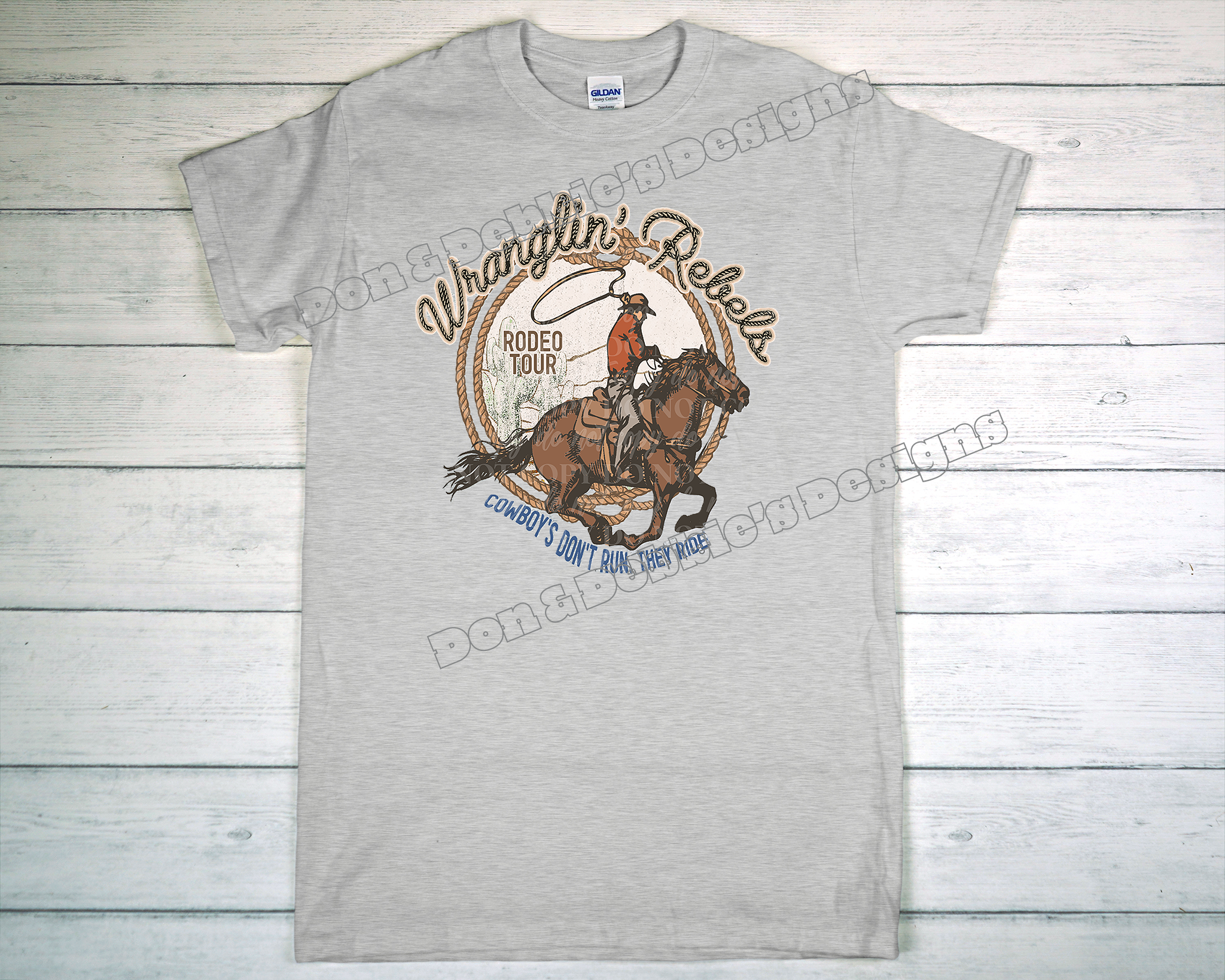🤠 Wranglin’ Rebels Rodeo Tour Tee 🤠